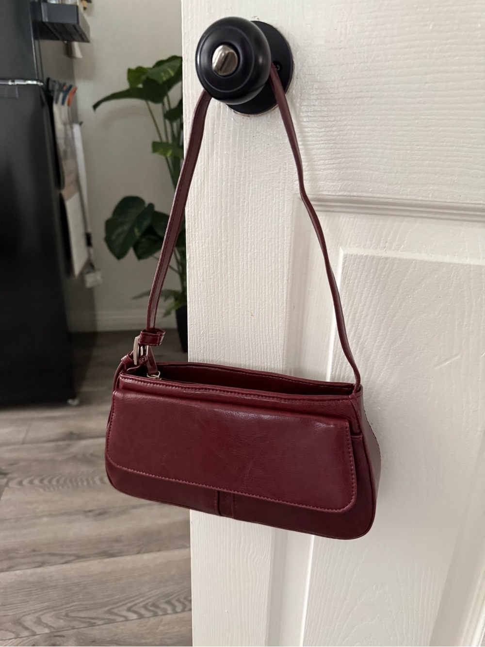 Cherry Red Shoulder Bag